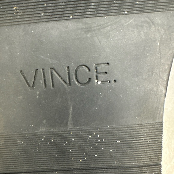 Vince Black Cross-Strap Sandals - Picture 3 of 9